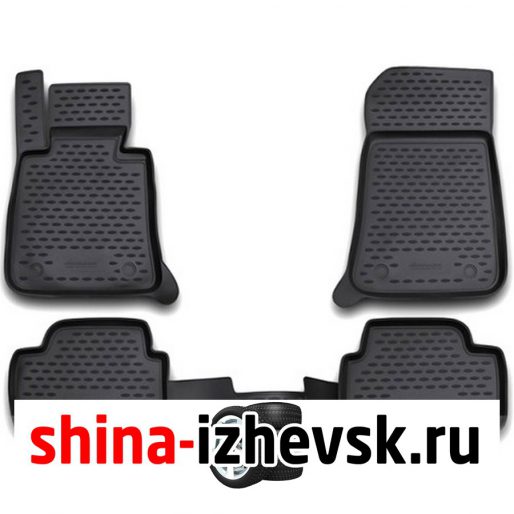 Коврик Autofamily коврик в салон полиуретановый черный для BMW 1 5D хэтчбэк 2004-2011 в Ижевске
